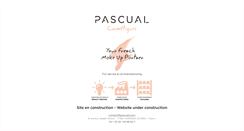 Desktop Screenshot of pascualcosmetiques.com